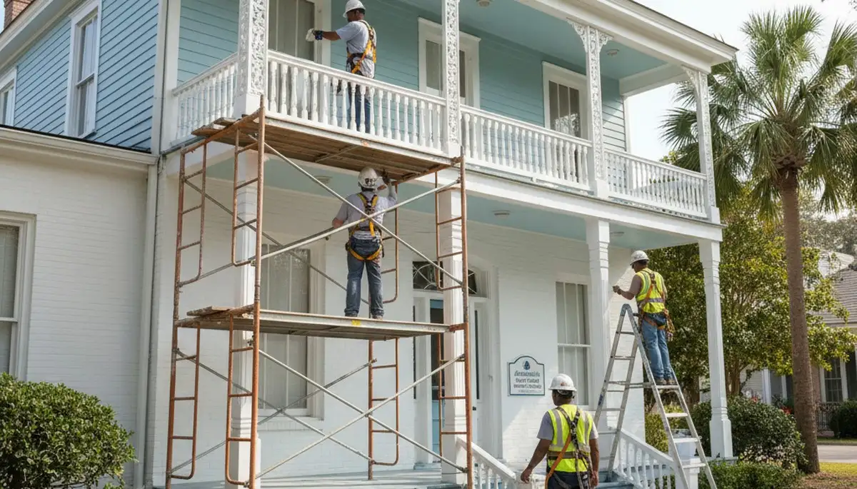 Professional painting services in Lafayette, LA for interior and exterior home improvements