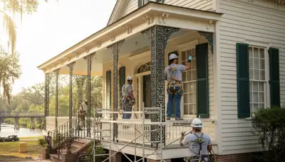 Professional painting service in Lafayette, LA for interior and exterior home painting projects
