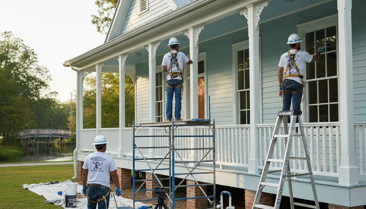 Professional painting service in Lafayette, LA for interior and exterior home painting needs