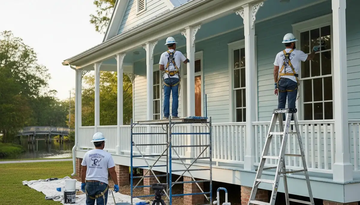 Professional painting service in Lafayette, LA for interior and exterior home painting needs