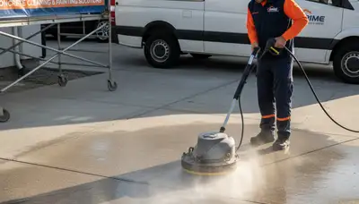 Concrete pressure cleaning in Lafayette, LA for driveways, patios, and walkways