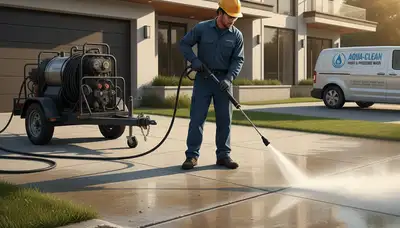 Concrete pressure cleaning for Lafayette, LA driveways, patios, and walkways by local painting experts
