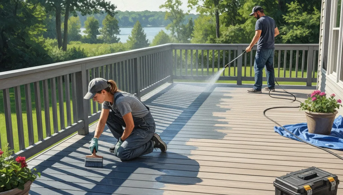 Deck Painting Image 1