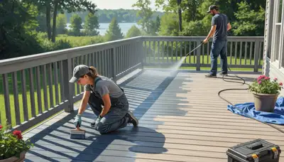 Deck Painting Image 1