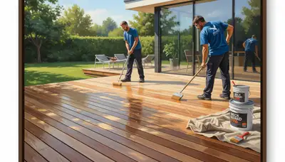 Deck sealing service in Lafayette, LA to protect wood decks from moisture, rot, and sun damage