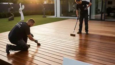 Deck staining service in Lafayette, LA for wood protection and lasting curb appeal