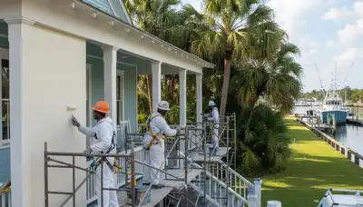 Painting contractor in Lafayette, LA providing professional residential and commercial painting services
