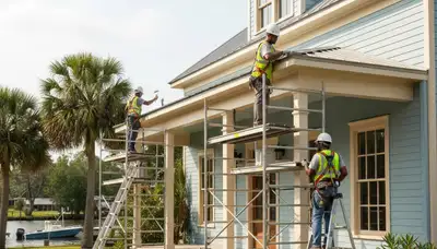 Painting contractor in Lafayette, LA providing professional interior and exterior painting services