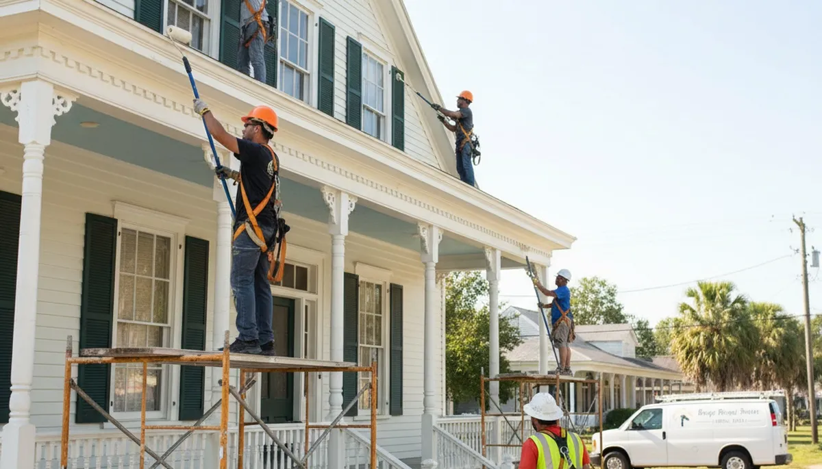 Professional painting service in Lafayette, LA for interior and exterior home painting