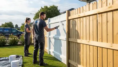 Professional fence painting in Lafayette, LA for durable, weather-resistant protection
