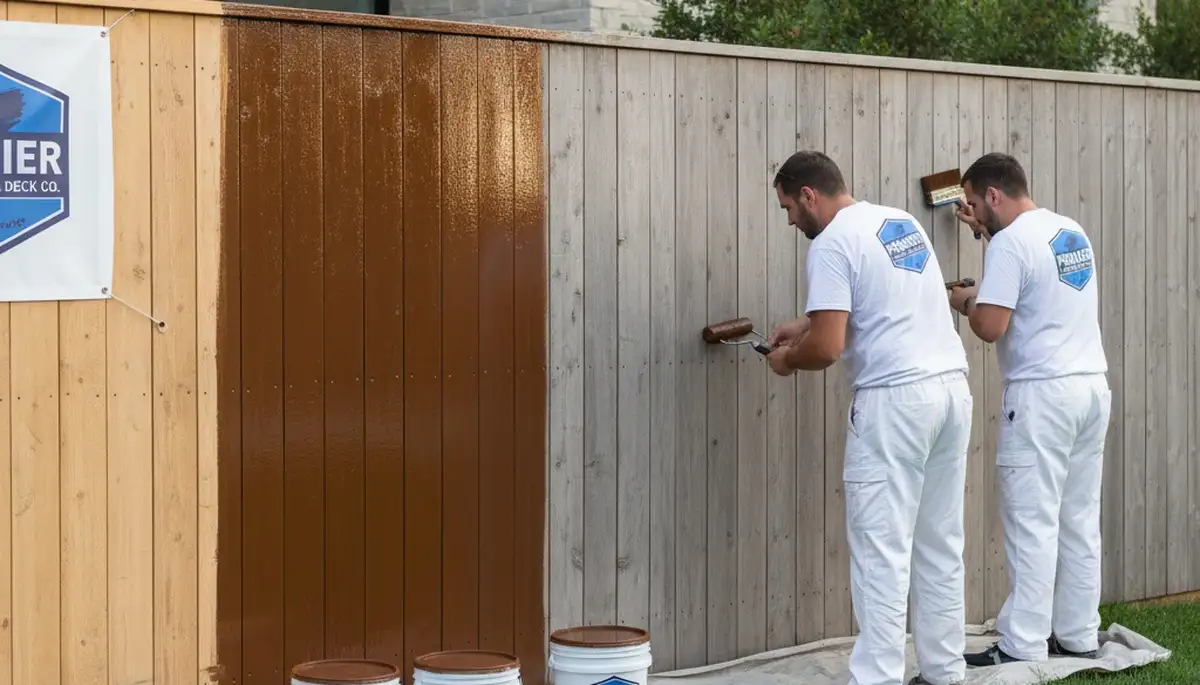 Professional fence painting in Lafayette, LA for durable protection and a clean finish