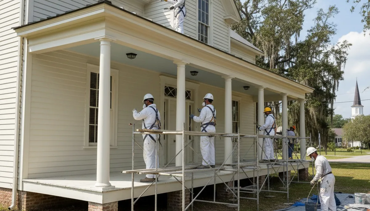 Professional painting contractor serving Lafayette, LA with interior and exterior painting services