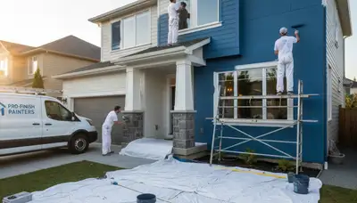 Lafayette, LA house painting service by Lafayette Paint Pros with durable exterior finishes