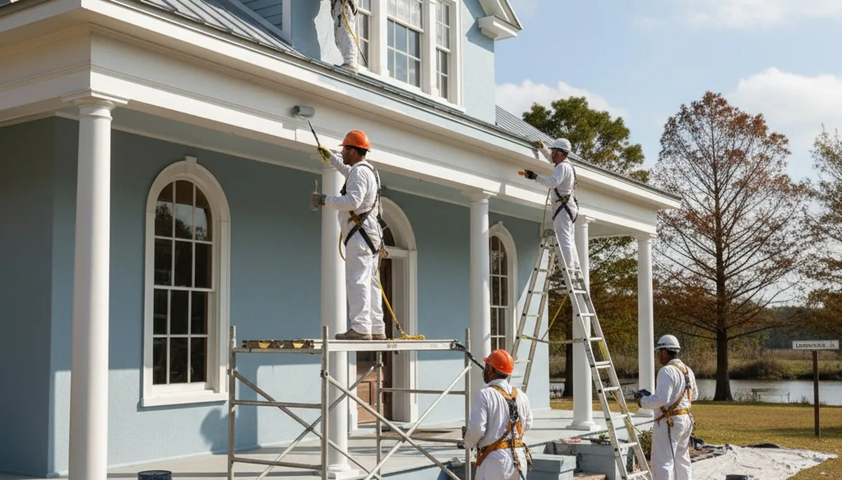 Professional painting service in Lafayette, LA for interior and exterior home projects