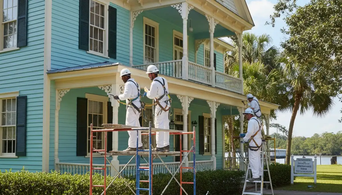Painting contractor in Lafayette, LA providing professional residential and commercial painting services