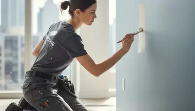 Lafayette, LA paint touch-up service restoring trim, siding, and interiors with a clean finish