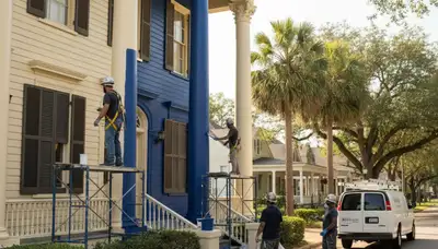Professional painting contractor serving Lafayette, LA for interior and exterior home painting