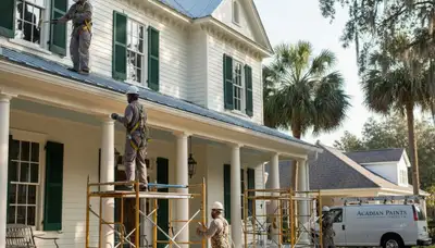 Painting contractor in Lafayette, LA providing professional interior and exterior painting services