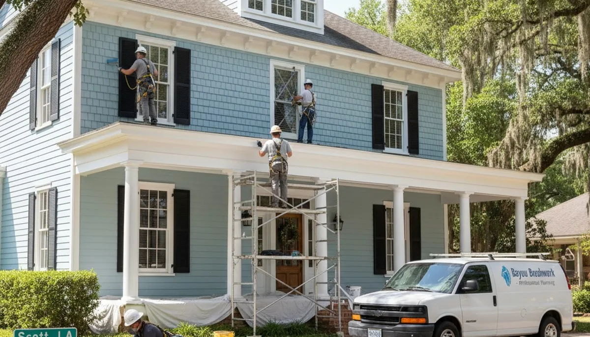 Painting contractor in Lafayette, LA providing residential and commercial painting services