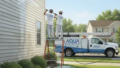 Vinyl siding pressure cleaning in Lafayette, LA by Lafayette Paint Pros