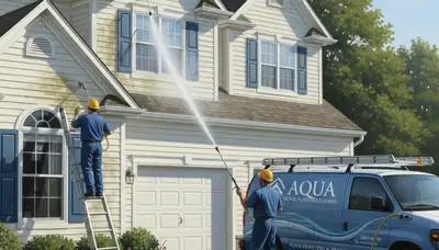 Vinyl siding pressure cleaning in Lafayette, LA removes mold and grime for a clean, bright exterior