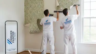 Wallpaper removal service in Lafayette, LA for clean wall prep and repainting by Lafayette Paint Pros