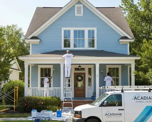 Exterior painting services for Acadiana homes in Lafayette, LA