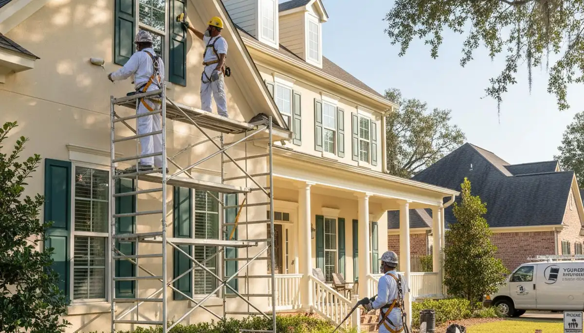 Painting contractor in Lafayette, LA providing professional interior and exterior painting services